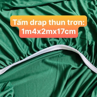 Tấm drap thun trơn 1m4 . Lamabedding - Chăn ga gối Minh Anh -Drap Minh Anh chuyên sỉ.