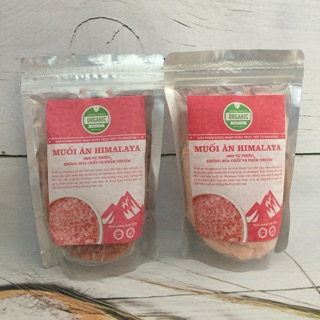 MUỐI HỒNG HỮU CƠ HIMALAYA 500g