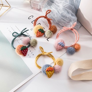 CH099 Cột tóc Strawberry handmade 4 màu