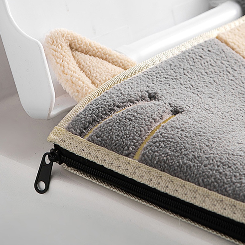 Đệm Lót Bồn Cầu Hình Chữ U Mềm Mại Giữ Ấm Mùa Đông In Họa Tiết Hoạt Hình Dễ Thương Có Thể Giặt Rửa