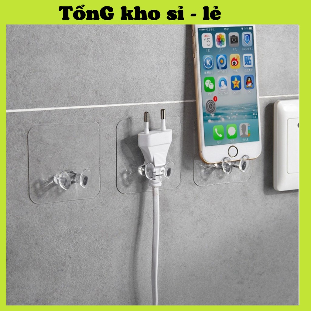 Miếng Dán Tường Treo Phích Cắm Đa Chức Năng 88092 TỔNG KHO SỈ VP88