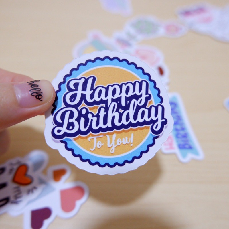 BABY Sticker die-cut - Sticker cắt rời - Nguyên vật liệu làm Scrapbook Handmade - Nhật Ký Cho Bé Yêu P.1