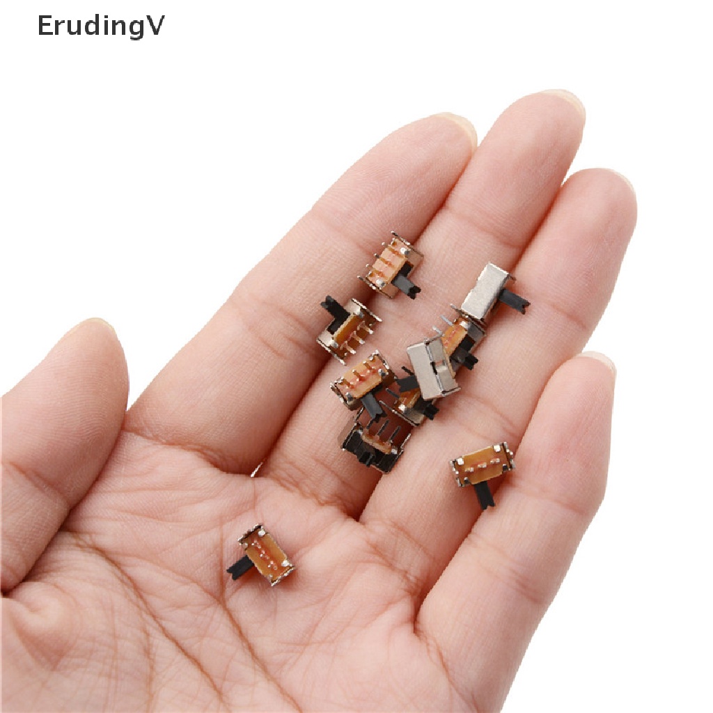 Set 30 Công Tắc Trượt Góc Phải SK12D07 3P SPDT 2mm