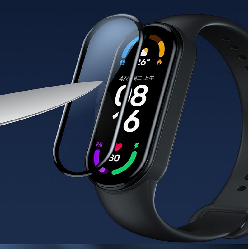 Miếng Dán Bảo Vệ Màn Hình Cong 3D Cho Xiaomi Mi Band 7 Miband 7