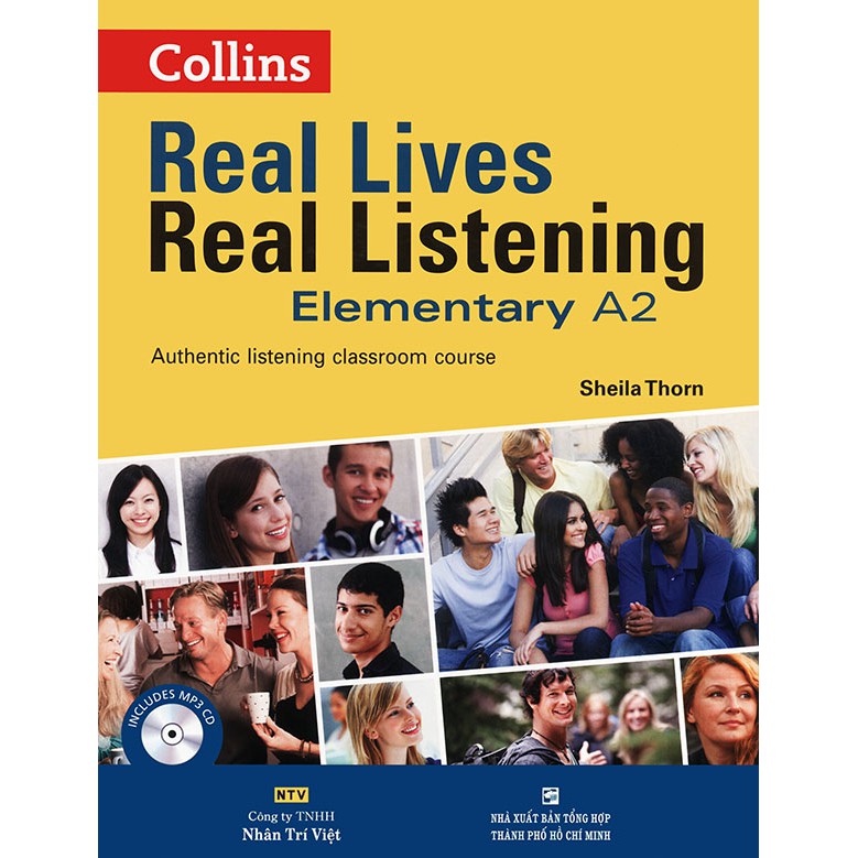 Sách - Collins Real Lives Real Listening - Elementary A2 (kèm CD)