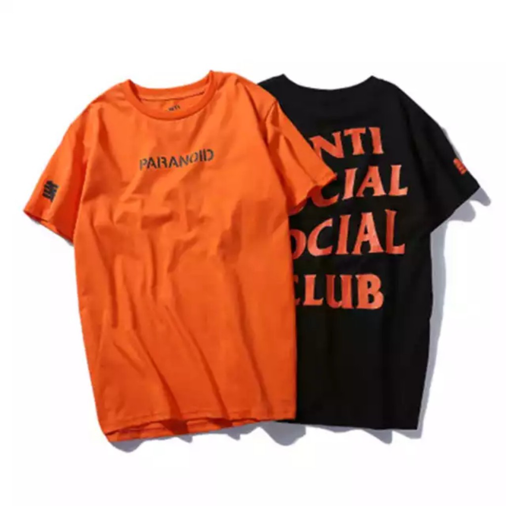 Áo thun Stee ANTI SOCIAL Orange unisex