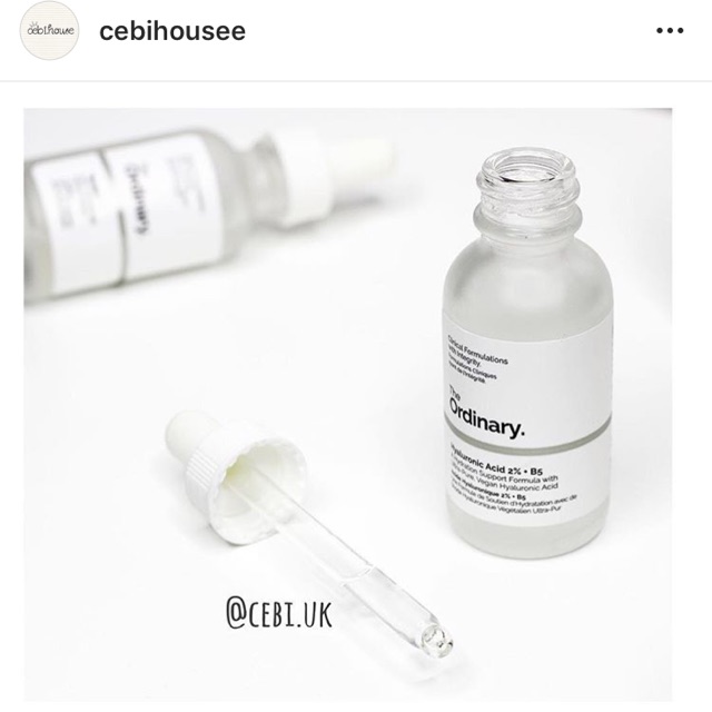 Tinh chất The Ordinary Hyaluronic Acid 2% + B5