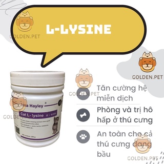 L-Lysine cho chó mèo tăng miễn dịch, tăng đề kháng, phòng hô hấp chảy nước mắt ở chó và mèo