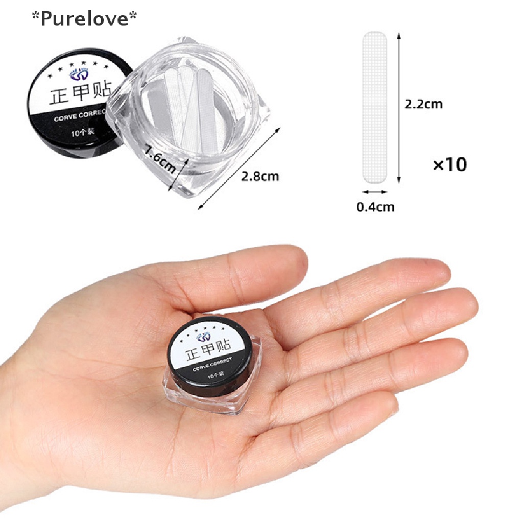 Set 10 Miếng Dán Móng Chân Hỗ Trợ Giảm Bệnh Nấm Móng Tiện Dụng