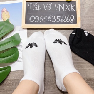 Tất/ Vớ Adidas 3 Lá Cổ ngắn ( dưới mắt cá chân )