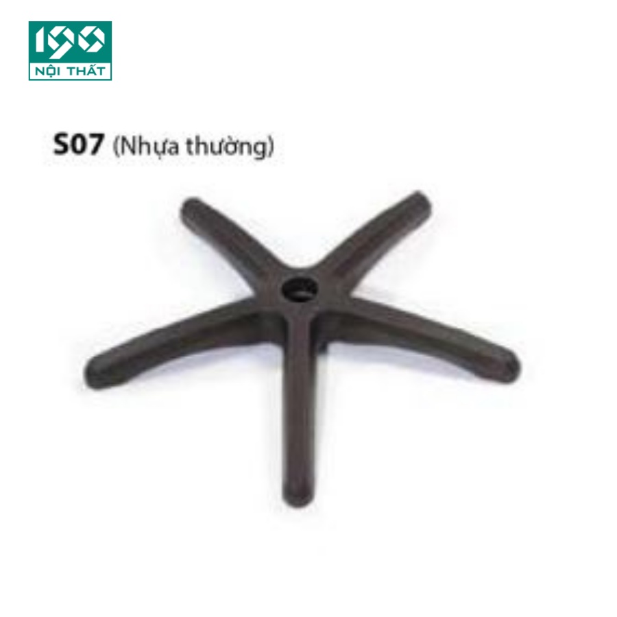 Chân sao nhựa S07 Nội Thất 190, nhựa thường