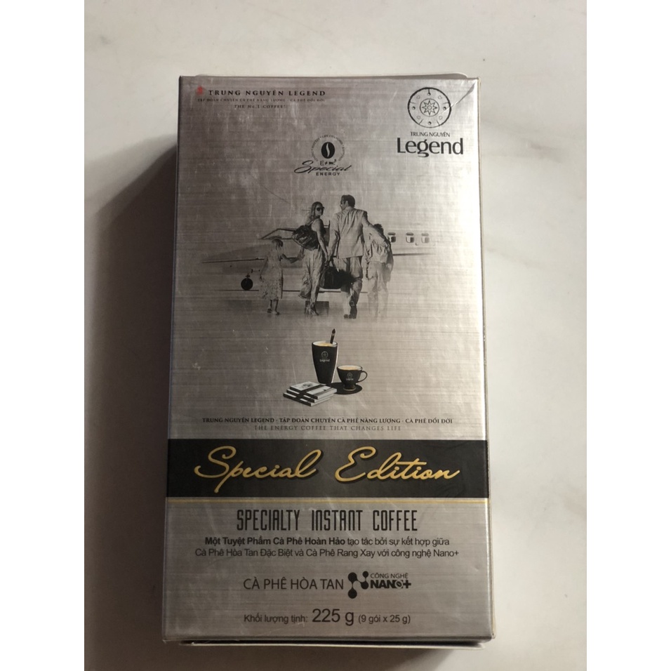 Cà Phê Legend Special Edition - Trung Nguyên Hộp 09 gói*25gr-hộp 18 gói*25gr