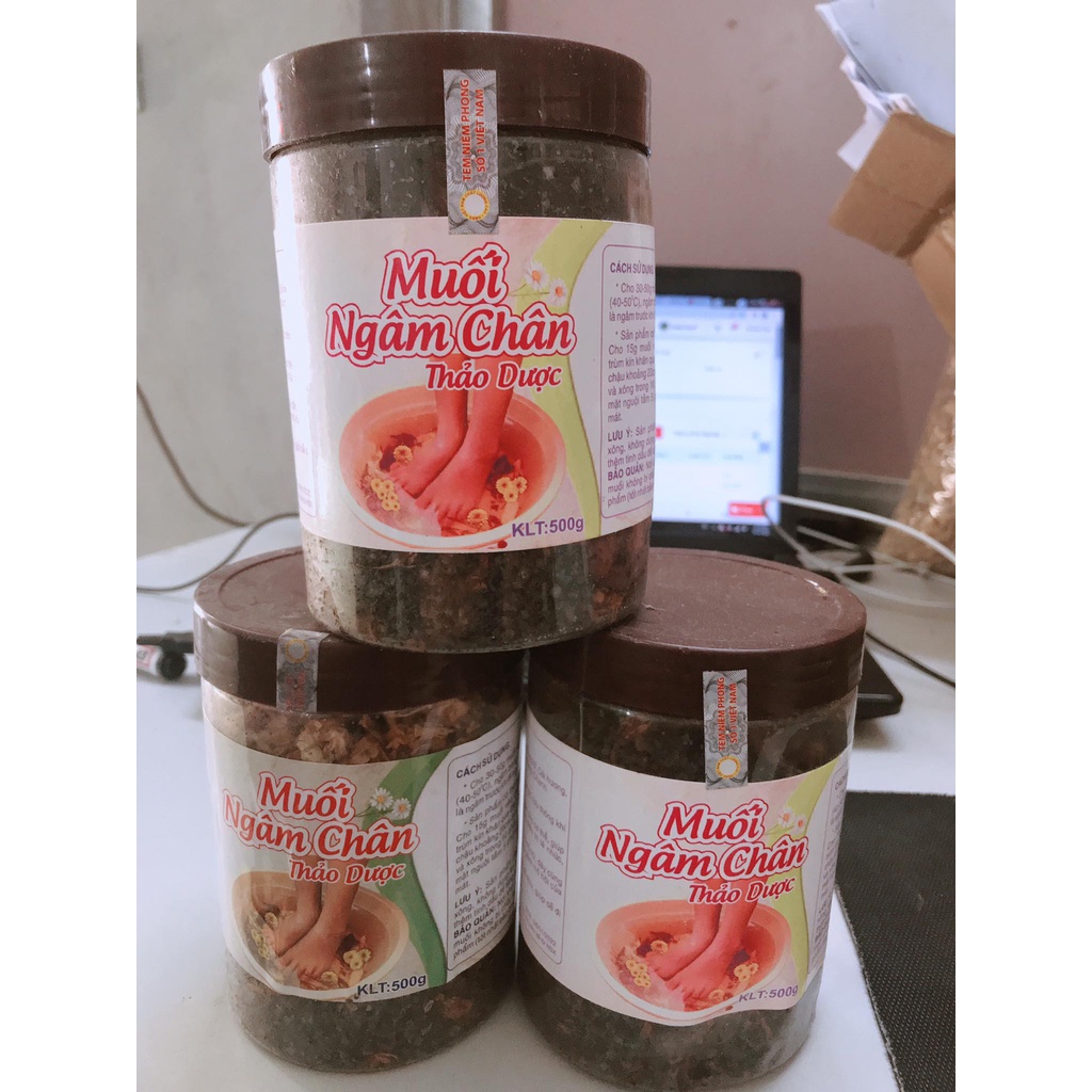 Muối Ngâm Chân Thảo Mộc ( Hũ 500g )