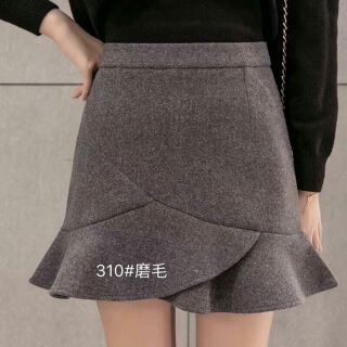 Chân váy dạ đuôi cá