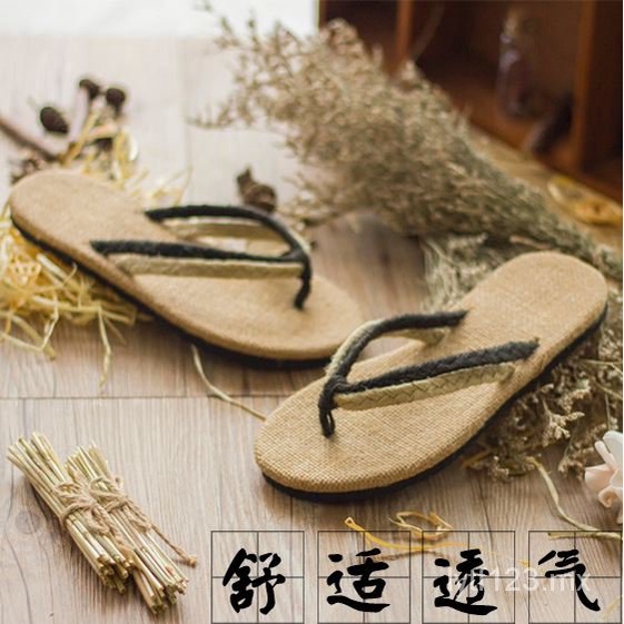 Dép Xỏ Ngón Đan Lát Thời Trang Hàn Quốc Cho Nam Nữ