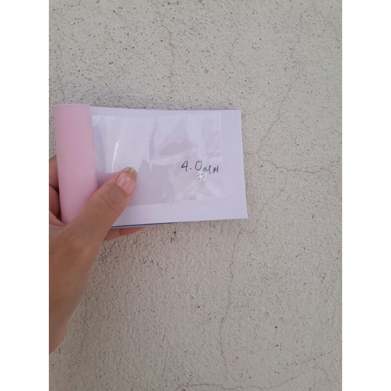 Combo 2 viên Kim cương nhân tạo cao cấp 4.0mm