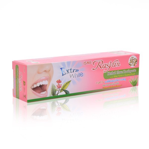 KEM ĐÁNH RĂNG HIỆU QUẢ LÀM TRẮNG RĂNG VƯỢT TRỘI RASYAN THÁI LAN 100G CHÍNH HÃNG - 3413