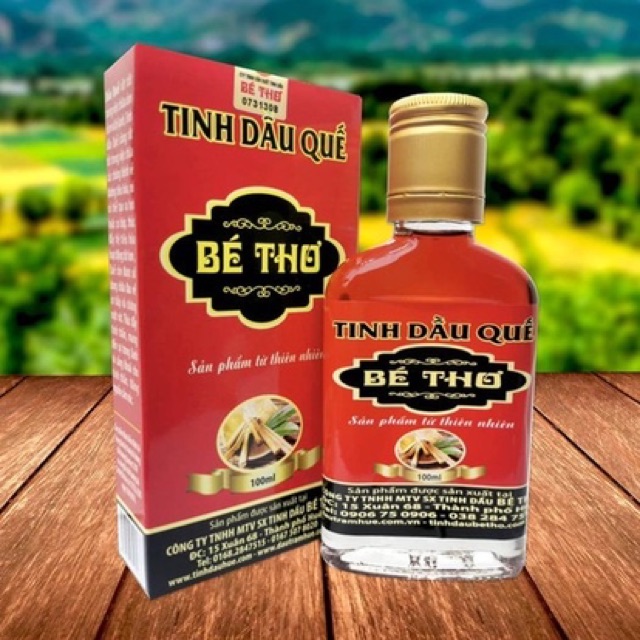 TINH DẦU QUẾ BÉ THƠ CHAI 50ml/100ml