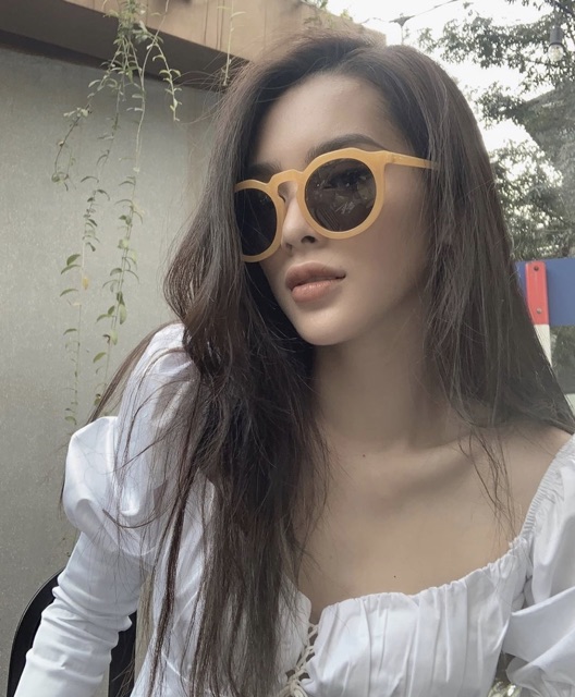 Mắt kính vintage retro Hàn Quốc