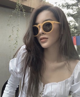 Mắt kính vintage retro Hàn Quốc