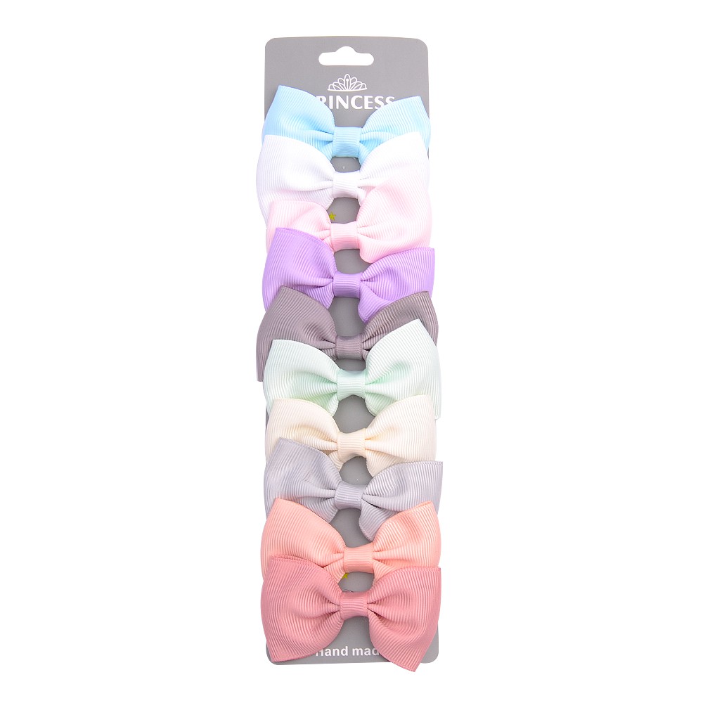 KIDSBOWS Bộ 10 kẹp tóc công chúa kết hợp nhỏ gọn đáng yêu dành cho bé gái