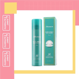 Xịt chống nắng nâng tone chống nước jmsolution marine luminous pearl sun spray spf50+ pa++++ 180ml