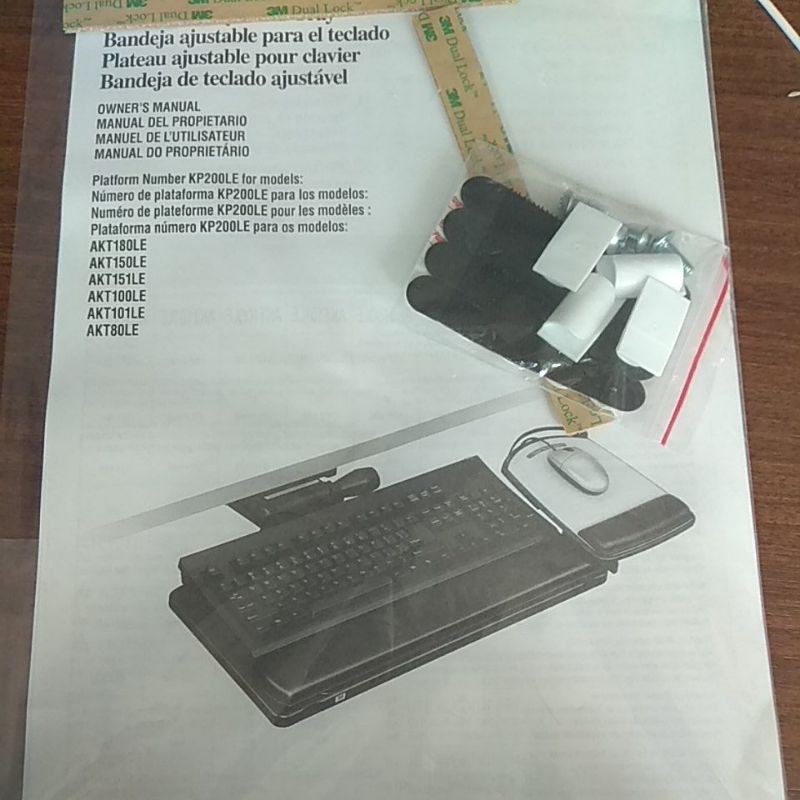 Giá đỡ bàn phím 3M  tùy chỉnh mọi góc độ KP200LE | BigBuy360 - bigbuy360.vn