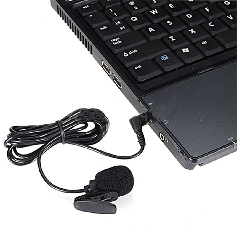 Micro Cài Áo Mini Chốt Cắm 3.5mm Cho Pc Laptop