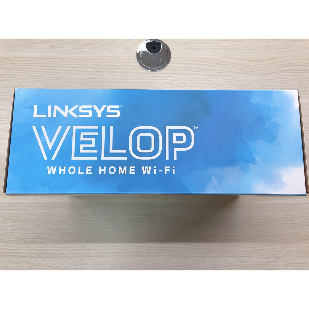 Cục phát wifi mesh [BH 1 ĐỔI 1 TRONG 3 NĂM] Linksys Velop Dual-Band AC2600 (2-Pack) WHW0102