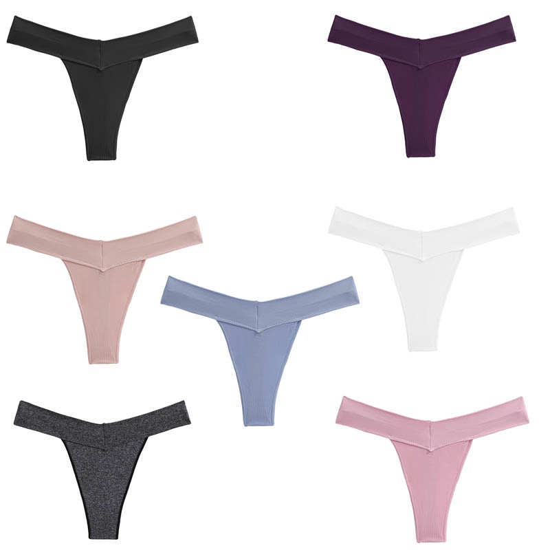 Cute Byte  Set 2 quần lót nữ lọt khe màu sắc thời trang