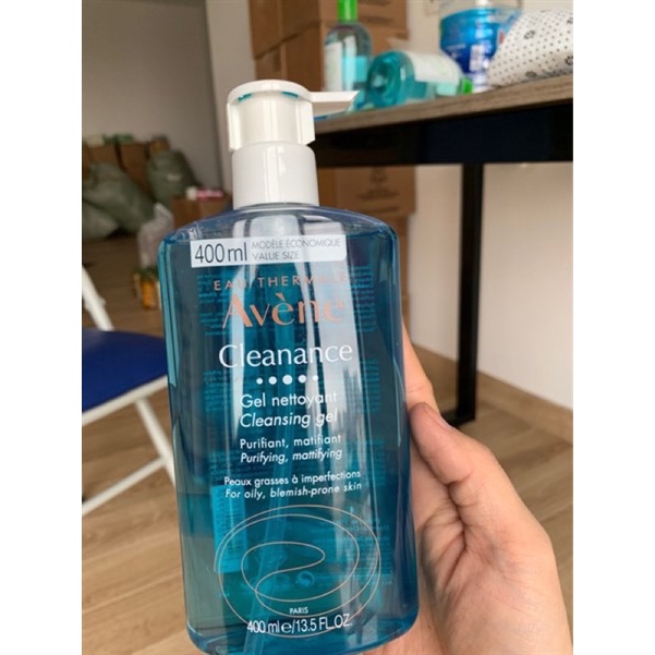 Sữa rửa mặt Avene Cleansing Gel 400ml - Dịu nhẹ không gây kích ứng da