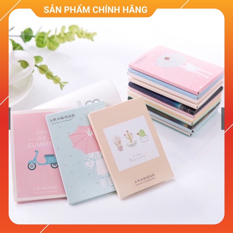 50 tờ giấy thấm dầu nội địa trung, nhỏ gọn, thấm dầu nhanh ( mẫu ngẫu nhiên) | BigBuy360 - bigbuy360.vn