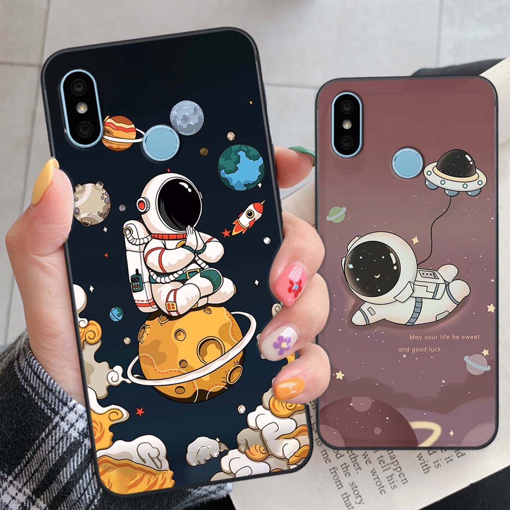 Ốp Xiaomi Redmi 6 Pro / Mi A2 Lite in hình vũ trụ độc đáo, siêu KUL