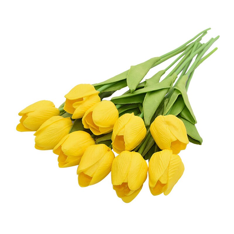 1 Bó Hoa Tulip Nhân Tạo Dành Cho Trang Trí Tiệc Cưới