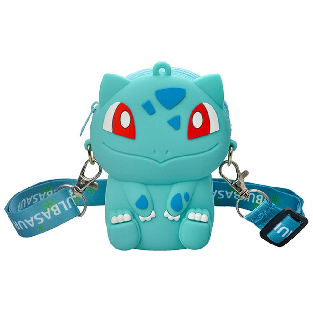 ELLSWORTH Túi Đeo Vai Đựng Tiền Xu Bằng Silicone Hình Pokemon Go Cho Trẻ Em