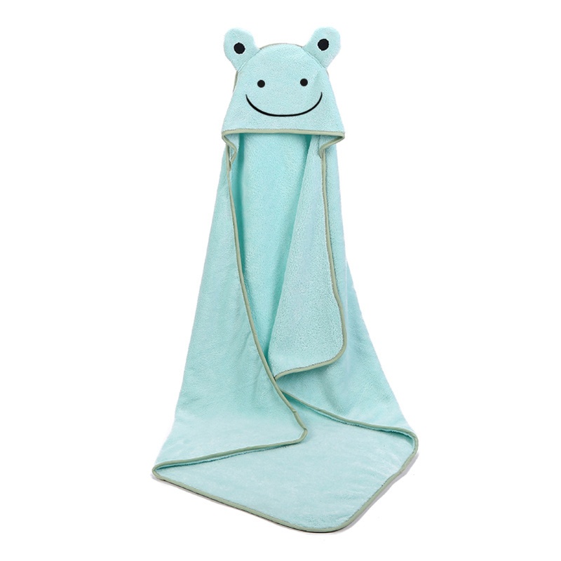 Khăn Trùm Đầu In Họa Tiết Hoạt Hình Ếch Koala Khủng Long Koala Cần Thiết Cho Bé Sơ Sinh