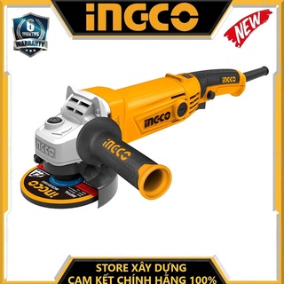Máy mài góc 125mm 1010w có điều tốc chuyên dùng ingco ag10108-5- hàng chính hãng