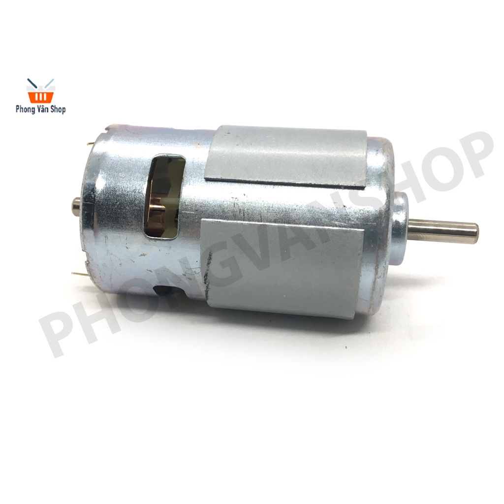 Motor 775 12v-24v 12000rpm - Chế mô tơ quạt