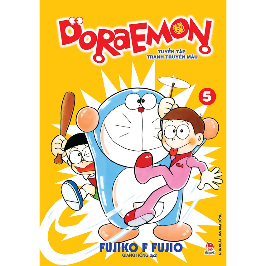 Truyện tranh Doraemon - Tuyển tập tranh truyện màu tập 5 - Fujiko F. Fujio - NXB Kim Đồng