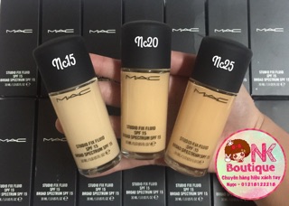 Kem nền MAC Studio Fix Fluid foundation SPF 15