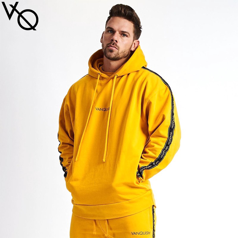 Áo Hoodie Cotton Thể Thao Họa Tiết Kẻ Sọc Thời Trang Cho Nam