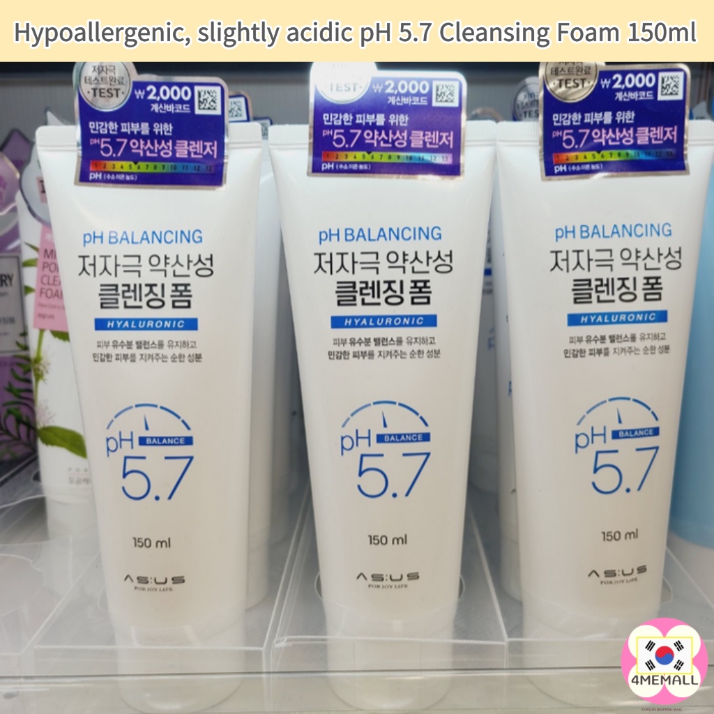 Sữa rửa mặt Hypoallergenic pH 5.7 cân bằng 150ml / sản xuất tại Hàn Quốc