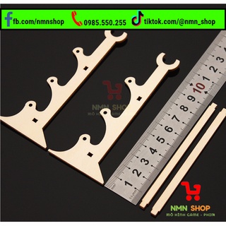 Giá đỡ mô hình bằng gỗ