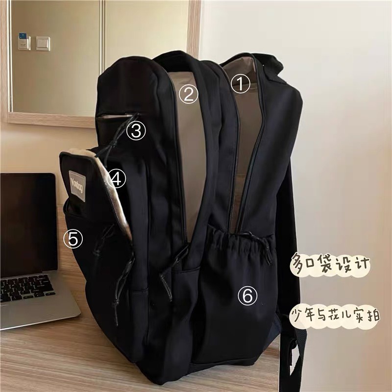 Balo đi học Logo VAVABAG không thấm nước phong cách Ulzzang