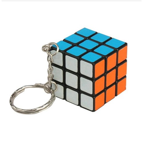 Móc Khóa Rubik 3x3 Xoay Được Khối Lập Phương Rubik GD 9010