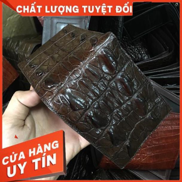 [ Da Cao Cấp 100% ] Bóp Da Cá Sấu Ví Da Cá Sấu Phụ Kiện Da 100% Da Cá Sấu Thật | BigBuy360 - bigbuy360.vn