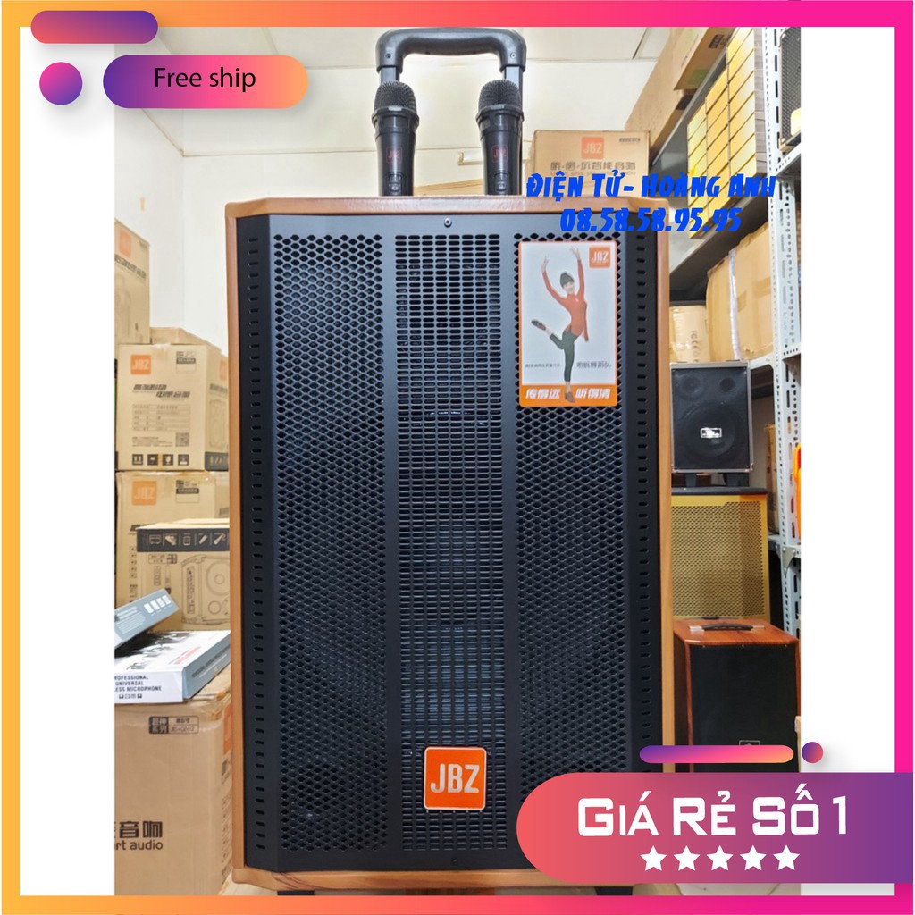 [Mã ELHACE giảm 4% đơn 300K] Loa kéo Jbz - J7 + 2 micro không dây(J6 - J8 - J9) ... mẫu mới 2