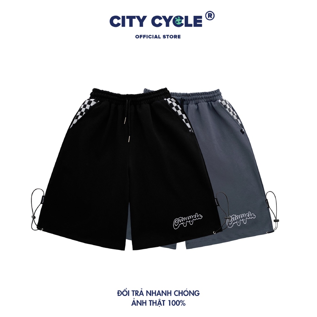 Quần short local brand Caro Better City Cycle cotton unisex form rộng nam nữ oversize