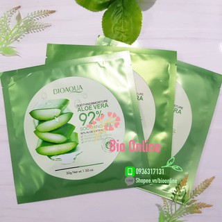 [BIOAQUA ALOE VERA] Mặt nạ Nha Đam - Mask nội địa Trung thanh mát dịu nhẹ