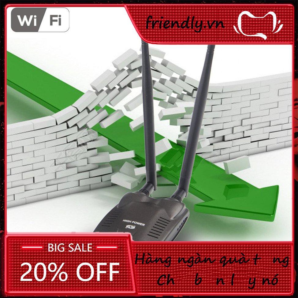 Usb Wifi Không Dây 3000mw N9100 Cho Realtek Rtl8192Fu